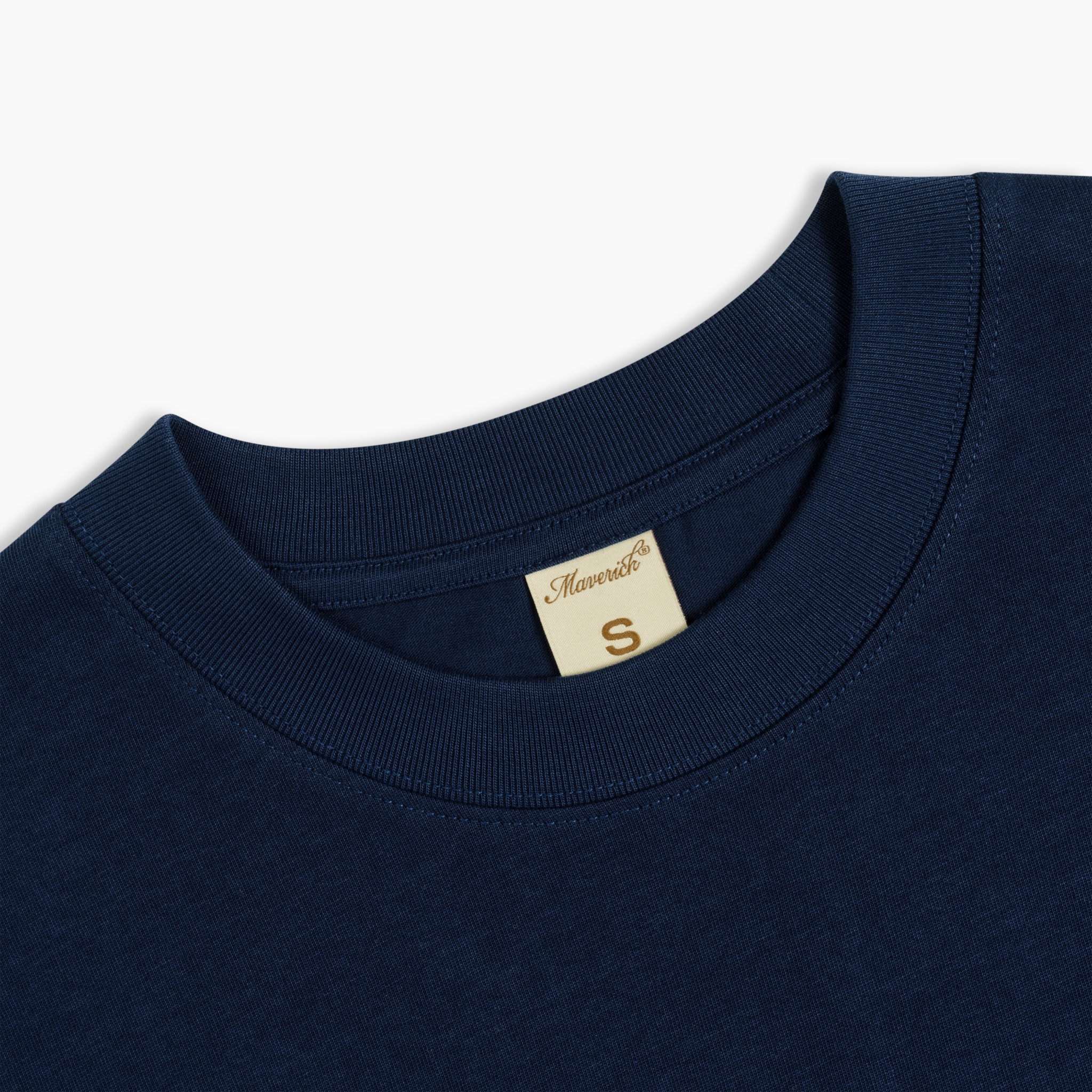 ao-thun-maverick-initial-collection || Navy Blue