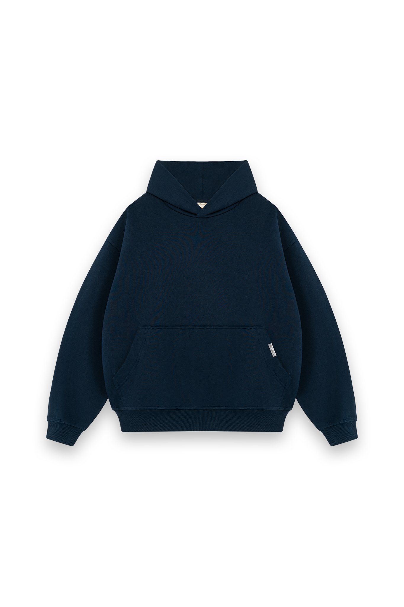 Maverick Initial Boxy Hoodies Navy Blue
