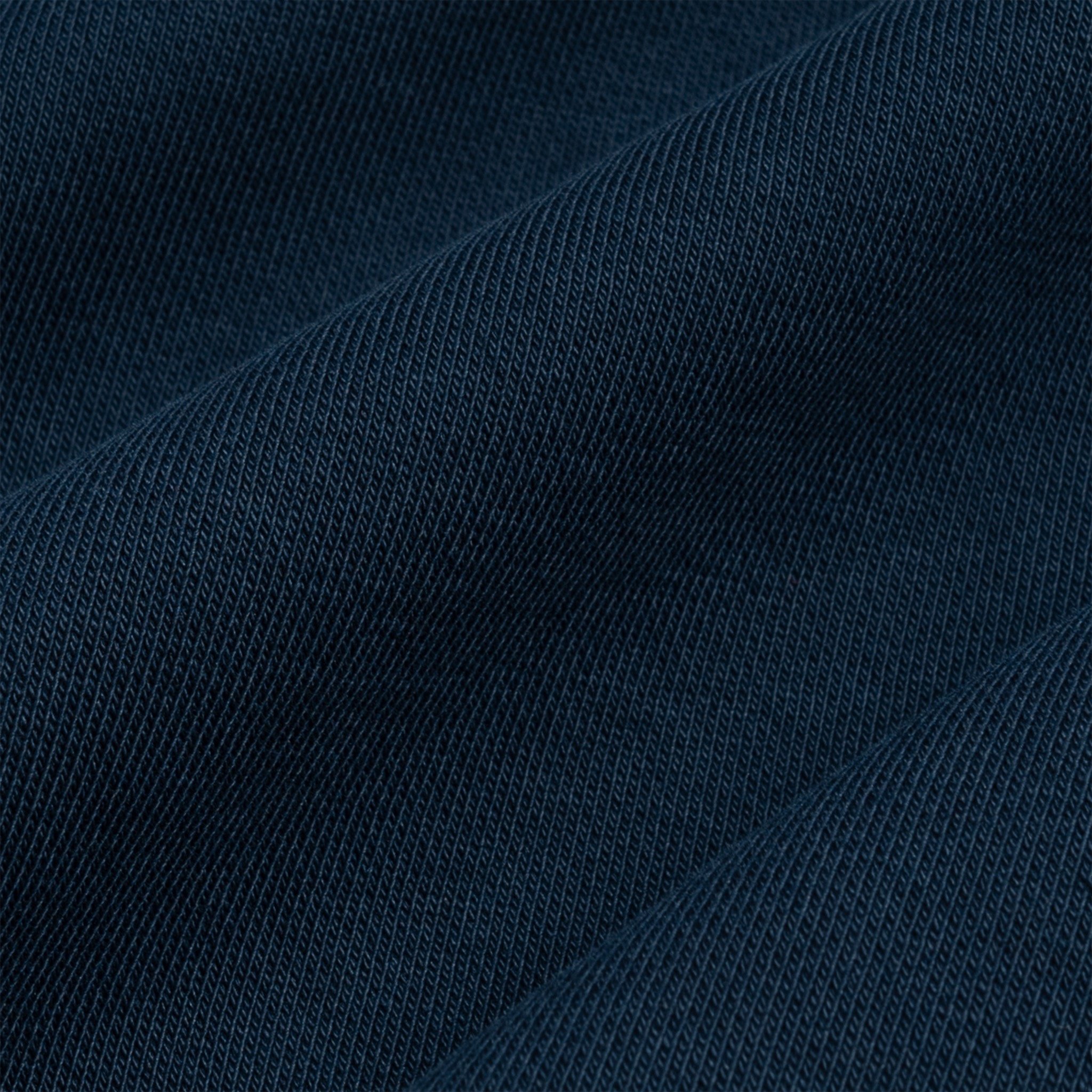Maverick Initial Boxy Hoodies Navy Blue