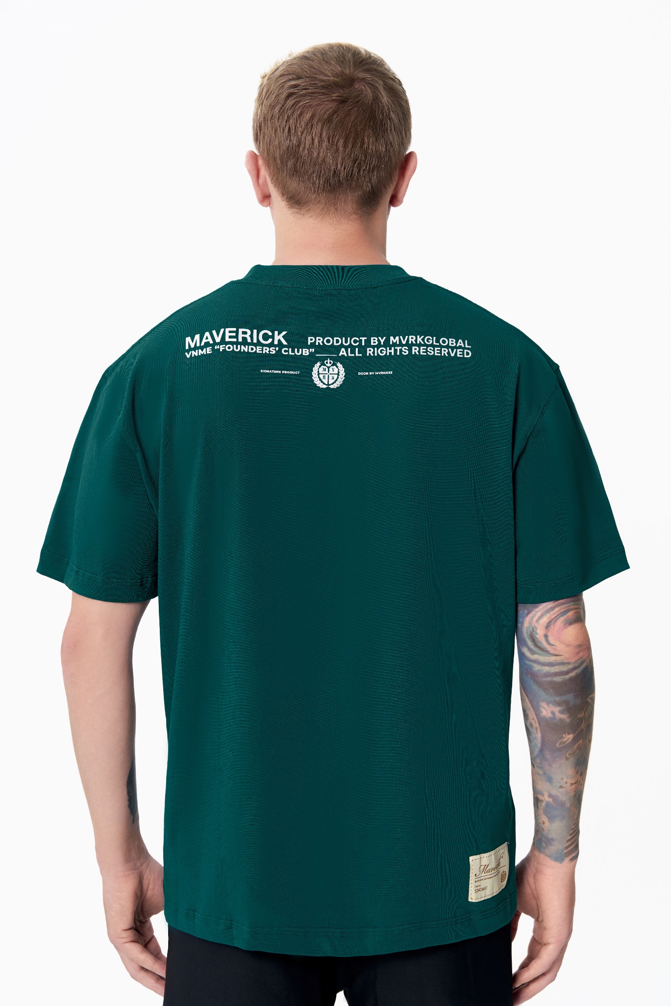 ao-thun-maverick-founders-club-mallard-green || mallard green