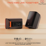  Loa di động đa năng có pin Precision Drive K8 (Màu đen) 