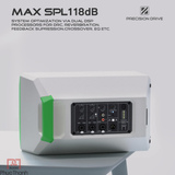  Loa di động đa năng có pin Precision Drive K8 (Màu đen) 