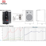  2-Way Wall Mount Speaker WSK-420CS, WSK-530CS, WSK-640CS 