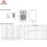  2-Way Wall Mount Speaker WSK-420H, WSK-530H, WSK-640H 