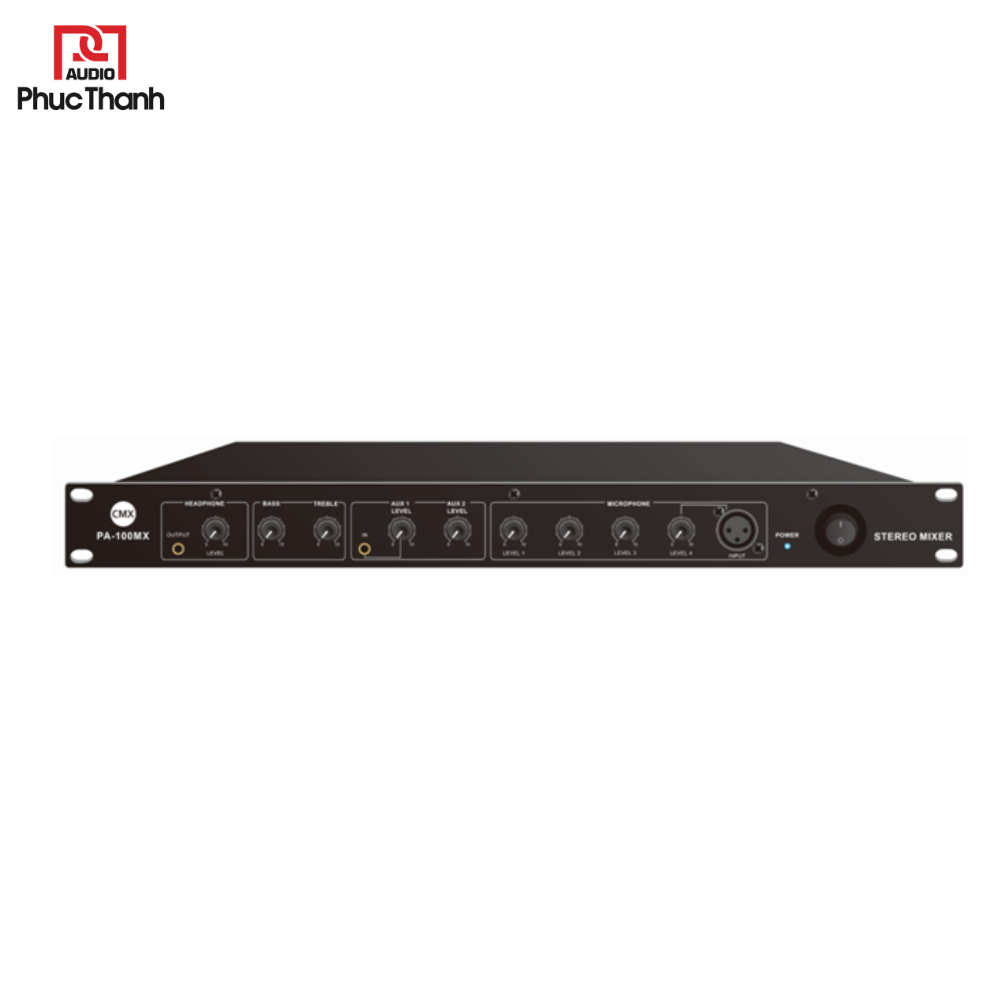  6 Channel Pre-Amplifier or Mixer PA-100MX 