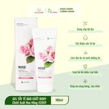  Gel Tẩy Tế Bào Chết Body Chiết Xuất Hoa Hồng – Rose Perfect Peeling Gel ECOSY TTBHH180 - 180ML 