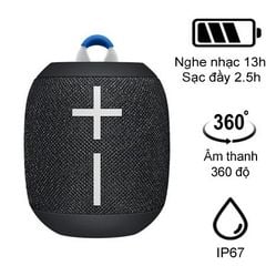 Loa Bluetooth Ultimate Ears Wonderboom 2 - Màu Xám