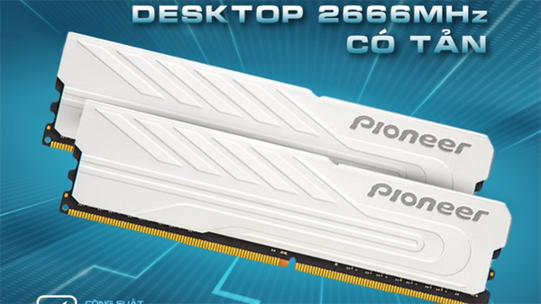 RAM PIONEER 8GB 2666MHz TẢN THÉP