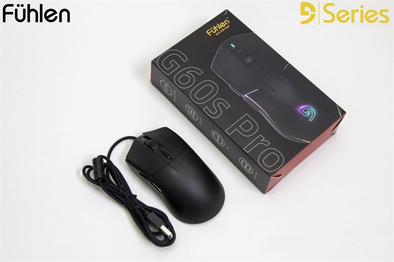 CHUỘT GAMING FUHLEN G60S PRO - RGB BLACK