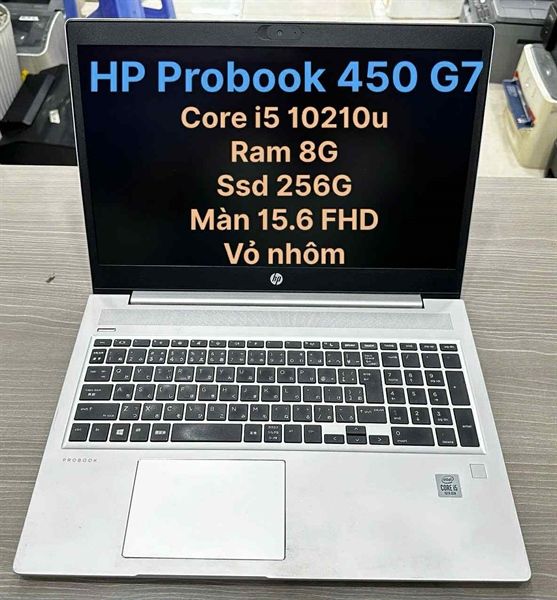 Laptop HP G45 G7 ( CPU core i5 1021U/ ram 8Gb/ SSD 256Gb/ Màn 15.6