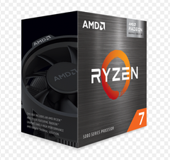 CPU AMD Ryzen 7 5700X (3.4GHz Turbo Up To 4.6GHz, 8 Nhân 16 Luồng, 32MB Cache, 65W, AM4) Box Chính Hãng - Giữ lại Box để bảo hành