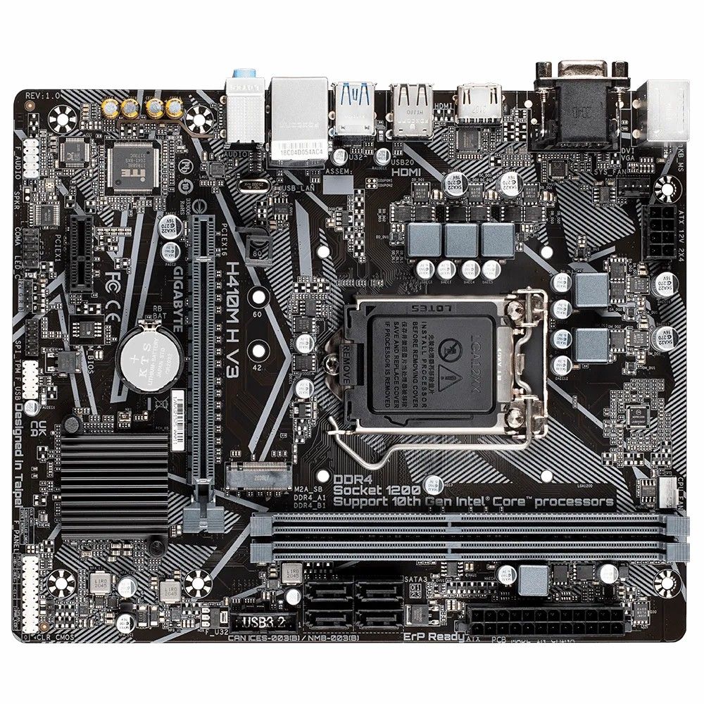 MAINBOARD GIGABYTE H410M-H V3