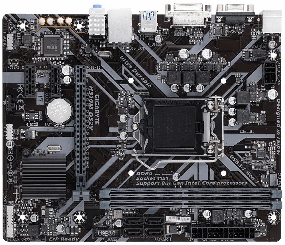 MAINBOARD GIGABYTE H310 DS2V RENEW