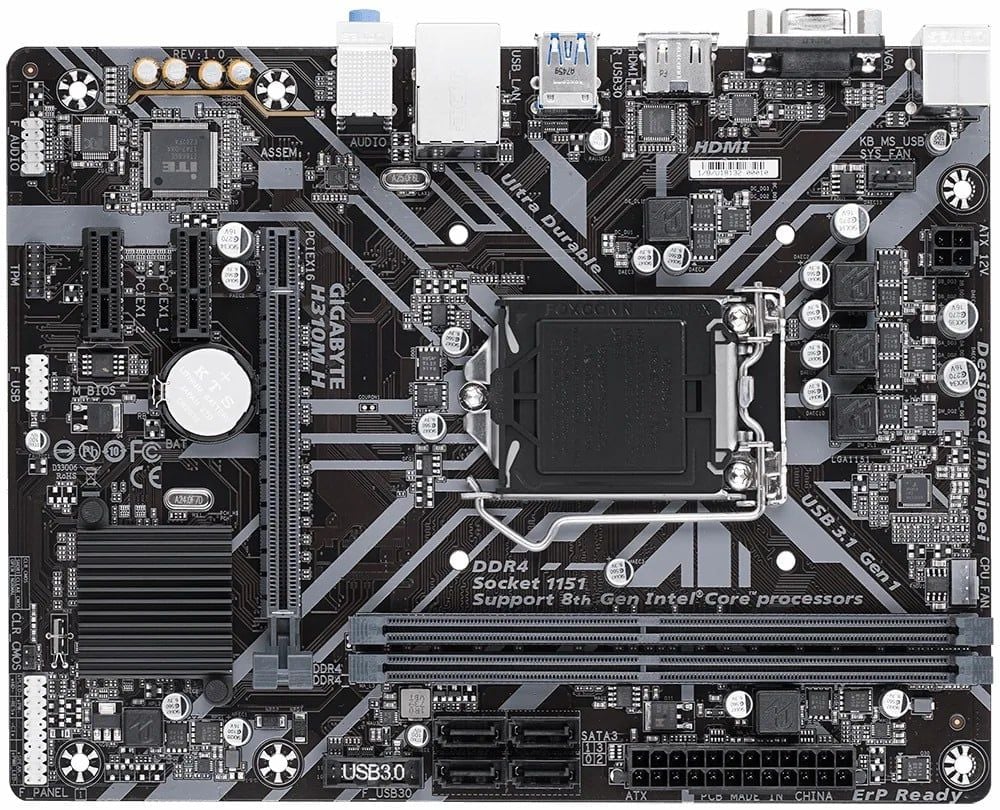 MAINBOARD GIGABYTE H310M H CHÍNH HÃNG