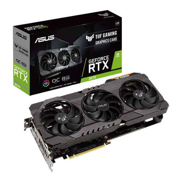 VGA CARD MÀN HÌNH ASUS TUF GAMING RTX3070 GAMING OC 8GB V2