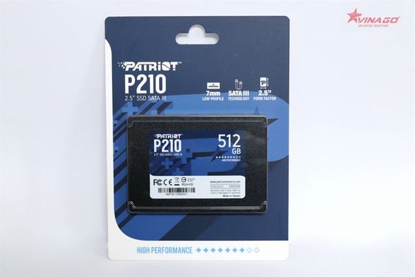 Ổ cứng SSD PATRIOT P210 512GB SATA III
