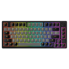 Bàn phím cơ không dây Dareu EK75 PRO RGB - Dream Switch (Black - Golden) Bluetooth