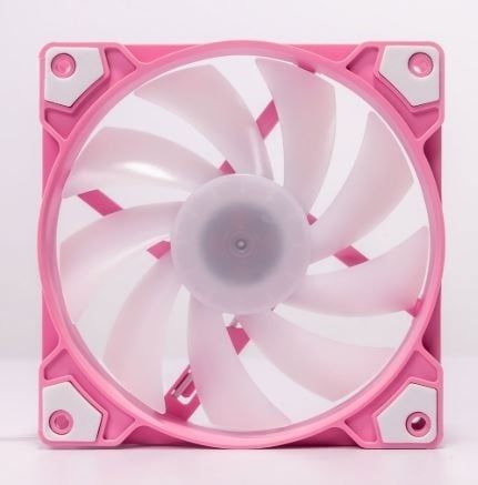 Fan case led Coolmoon K8 màu hồng