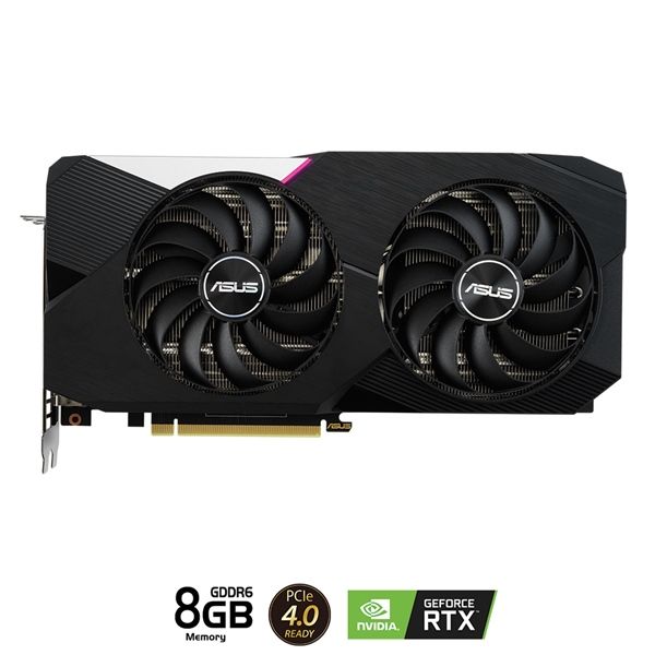 VGA CARD MÀN HÌNH ASUS DUAL RTX3060Ti 8G OC V2 CHÍNH HÃNG