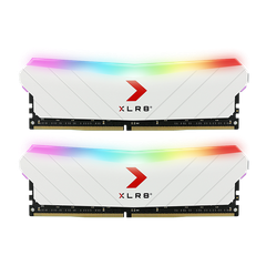 RAM PNY XLR8 GAMING EPIC-X RGB 16GB 3200NHz DDR4 (WHITE)