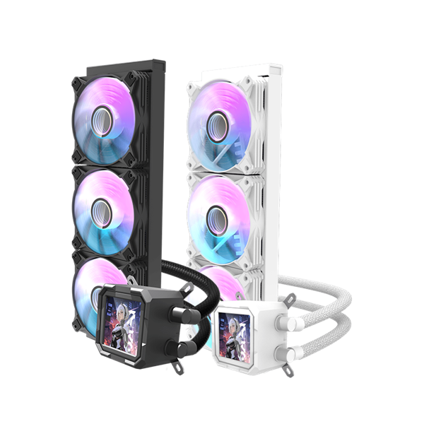 TẢN NHIỆT AIO CPU DARKFLASH DV360S IPS LCD WHITE