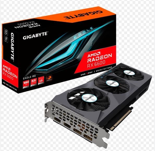 Card màn hình Gigabyte RX6600 Eagle 8Gb Gddr6