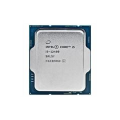 CPU INTEL CORE i5-12400 (UPTO 4.4GZ, 6 NHÂN 12 LUỒNG,18MB CACHE, 65W) TRAY