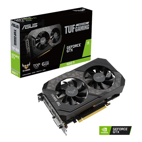 VGA Card màn hình Asus TUF GTX 1660 Ti OC 6GB GAMING 2nd