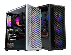 Case Magic Luxury Full Tower (E-ATX) kèm 4 Fan BLACK