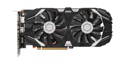 VGA CARD MÀN HÌNH MSI GTX1060 3GB 2 FAN CŨ