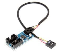 Bộ chia cổng USB 9Pin trên Mainboard 1 ra 2
