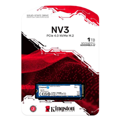 SSD Kingston NV3 1TB M.2 NVMe PCIe 4.0 (Đọc 6000MB/s - Ghi 4000MB/s)