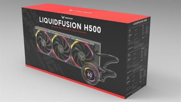 TẢN NHIỆT NƯỚC CENTAUR CT-H500 360 ARGB MÀU ĐEN