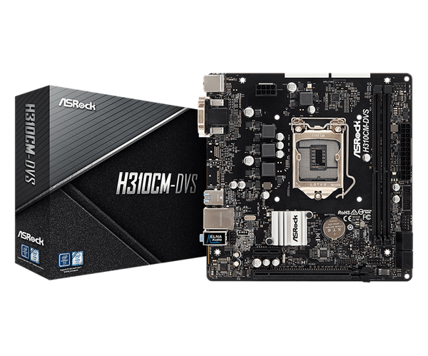MAINBOARD ASROCK H310CM-DVS RENEW