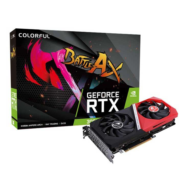 VGA Colorful RTX 3060 12GB GDDR6 NB DUO L-V V2 LHR (FV)
