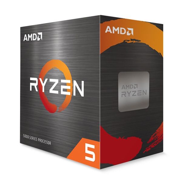 CPU AMD RYZEN 5 5500 (AMD AM4 - 6 CORE - 12 THEAD - BASE 3,6GHz - TUBO 4.2GHz - CACHE 19MB - NO GPU)