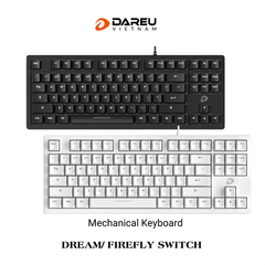 Bàn phím cơ DareU EK87L V2 Black Dream switch (Ko LED)