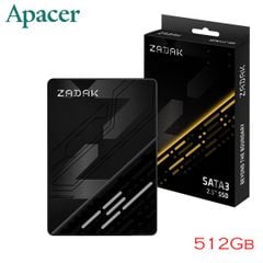 SSD APACER ZADAK TWSS3 512GB SATA III
