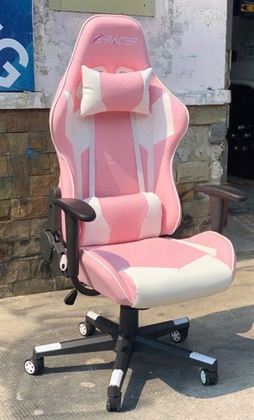 Ghế Gaming RACER Gaming màu hồng