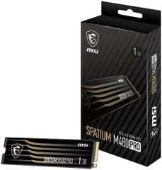 SSD MSI SPATIUM M371 500GB MVNE M.2 PCLE GEN 3x4