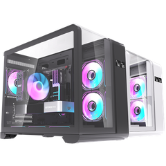 VỎ CASE MÁY TÍNH DARKFLASH L280M (Full M-ATX) BLACK