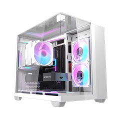 VỎ CASE MÁY TÍNH DARKFLASH TH285M (Full M-ATX) WHITE