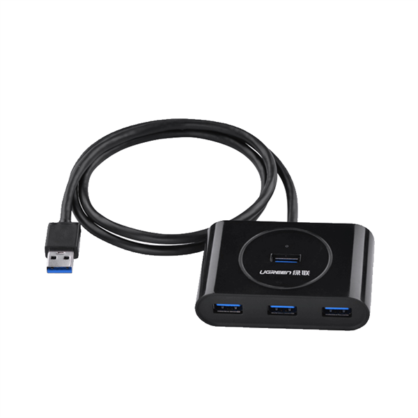 Bộ chia USB 3.0 UGREEN 1 ra 4 hỗ trợ nguồn 5V CR113
