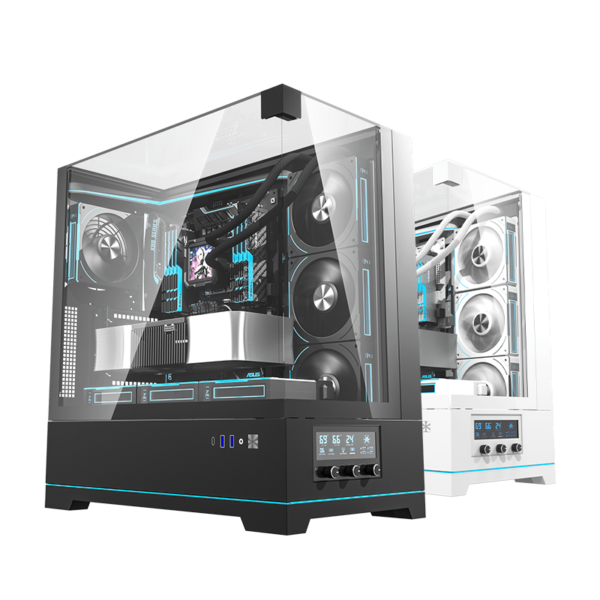 VỎ CASE MÁY TÍNH DARKFLASH DY450 Pro (ATX) WHITE