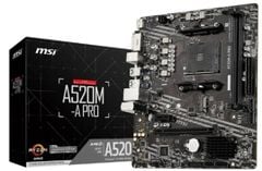 Mainboard MSI A520M-A PRO (AMD A520/ Socket AM4/ M-ATX/ 2 khe ram/ DDR4)
