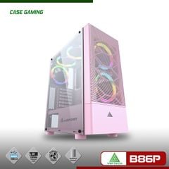 Case VSP Gaming Mặt lưới B86P- Hồng