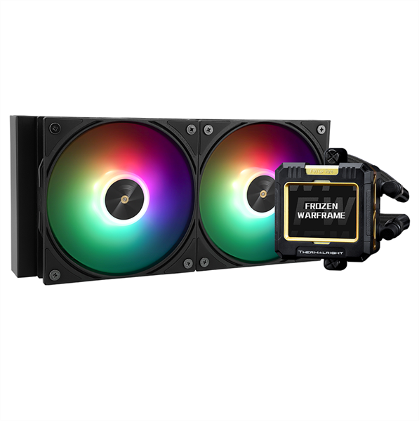 Tản nhiệt nước AIO Thermalright Frozen Warframe LCD 240 LED ARGB Black