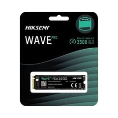 SSD HIKSEMI HS-SSD-WAVE P 512GB M.2 NVMe PCLe Gen 3x4(Đoc 2500MB/s - Ghi 1025MB/s)