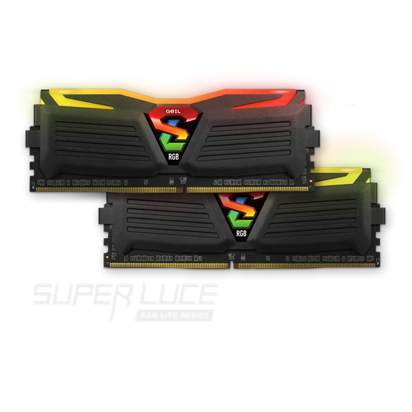 RAM GEIL SUPER LUCE RGB DDR4 16GB 3200 BLACK