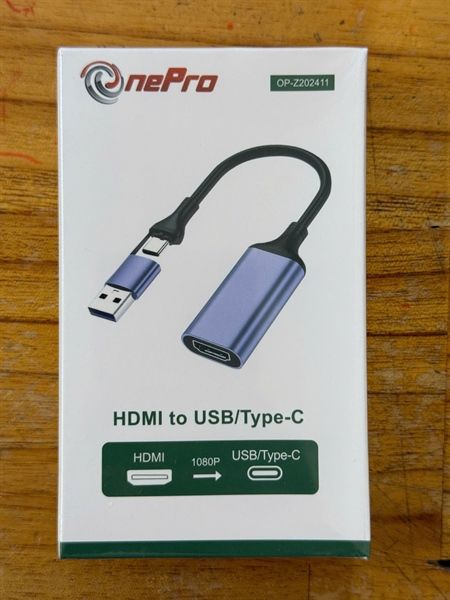 HDMI to USB/ TYPE-C (OP-Z202411)